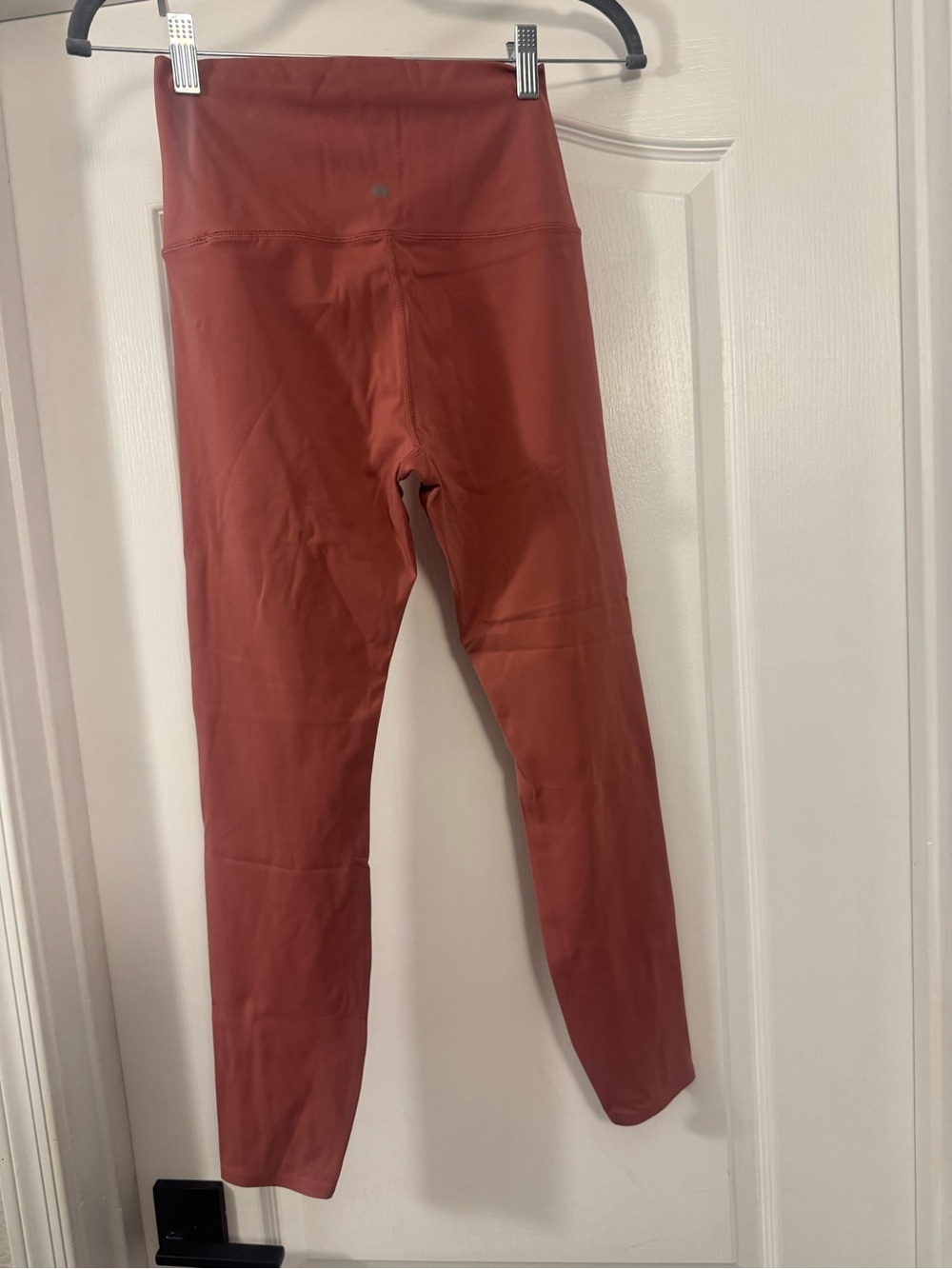 Tavi Women's High-Waist Rust/Mauve/Dusty Rose Pink Leggings - Picture 4 of 6